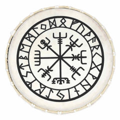 Rune Design Shamanic Drum-Drums-Siesta Crafts