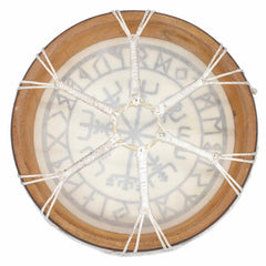 Rune Design Shamanic Drum-Drums-Siesta Crafts