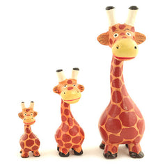 Cartoon Giraffe Large-Ornaments & Figurines-Siesta Crafts