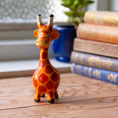 Cartoon Giraffe Medium-Ornaments & Figurines-Siesta Crafts