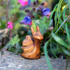 Carved Snail-Ornaments & Figurines-Siesta Crafts