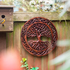 Intricate Tree Knot Plaque-Home Décor-Siesta Crafts