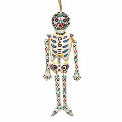 Candy Skull Small Skeleton-Home Décor-Siesta Crafts