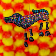 Candy Skull Dog-Home Décor-Siesta Crafts