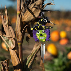 Spooky Witch Chimes-Garden & Outdoors-Siesta Crafts