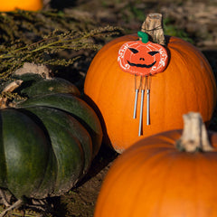 Spooky Pumpkin Chimes-Garden & Outdoors-Siesta Crafts