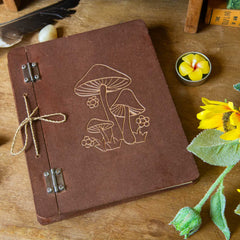 Blank Mushroom Spell Book-Office & Stationery-Siesta Crafts