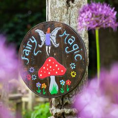 Fairy Magic Plaque-Home Décor-Siesta Crafts