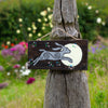 Dark Hare and Moon Plaque-Home Décor-Siesta Crafts