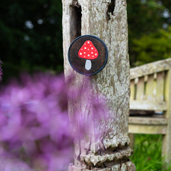 Mini Mushroom Plaque-Home Décor-Siesta Crafts