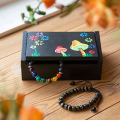 Dark Mushroom Box-Storage & Organisation-Siesta Crafts