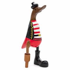 Pirate Duck Small-Ornaments & Figurines-Siesta Crafts