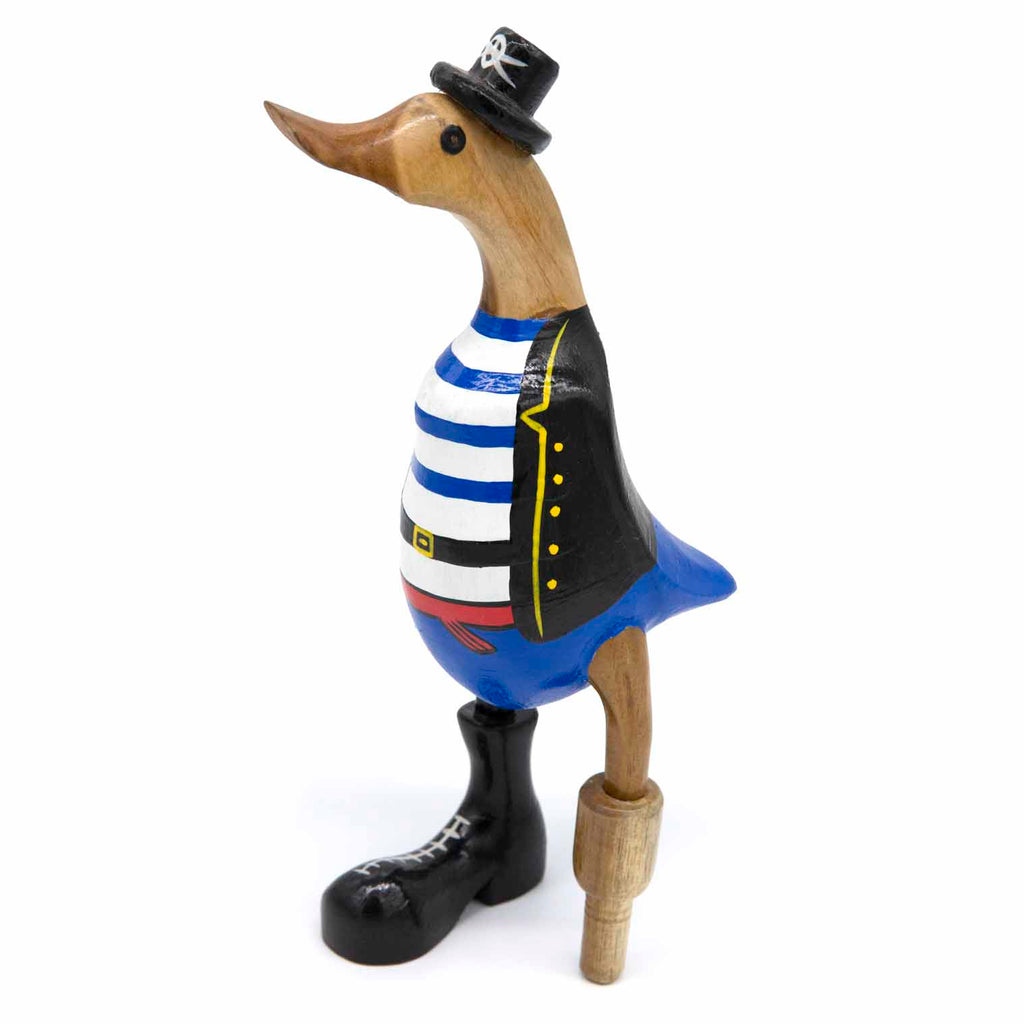 Pirate Duck Small-Ornaments & Figurines-Siesta Crafts