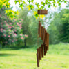 Spiral Bamboo Windchime-Garden & Outdoors-Siesta Crafts