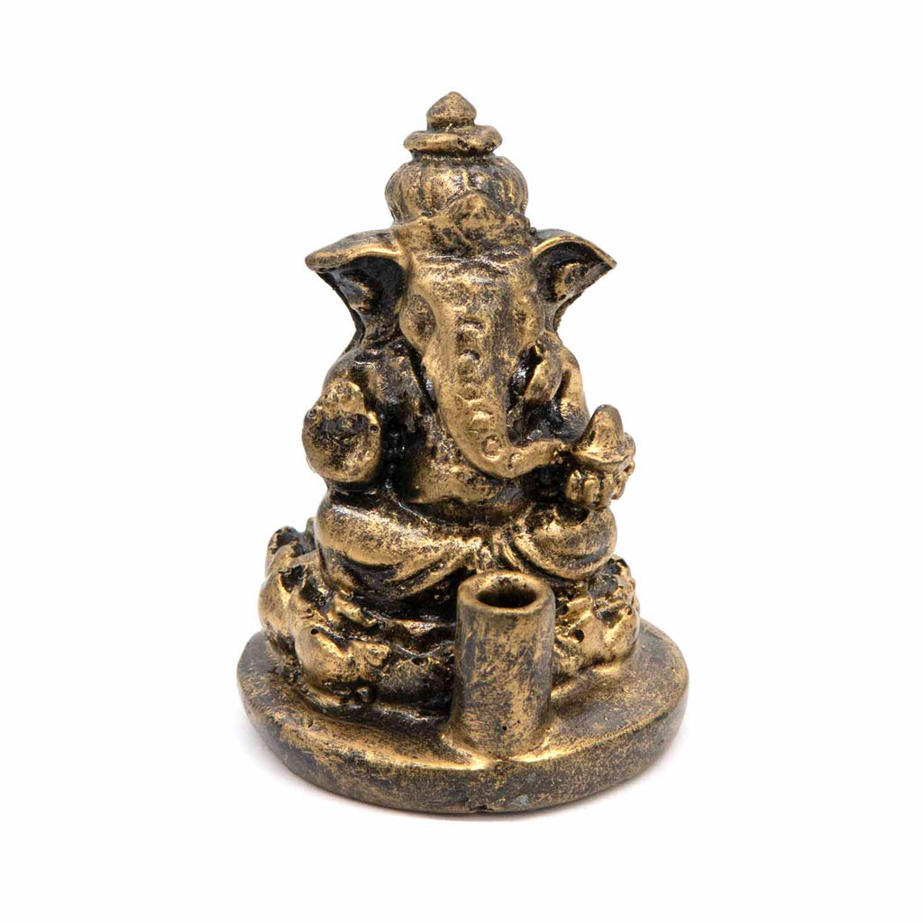 Resin Ganesh Incense Holder-Incense Holders-Siesta Crafts