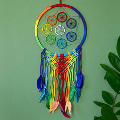 Chakra Dreamcatcher with Crochet