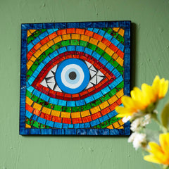 Rainbow Eye Mosaic-Home Décor-Siesta Crafts