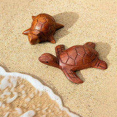 Mini Sea Turtle-Ornaments & Figurines-Siesta Crafts