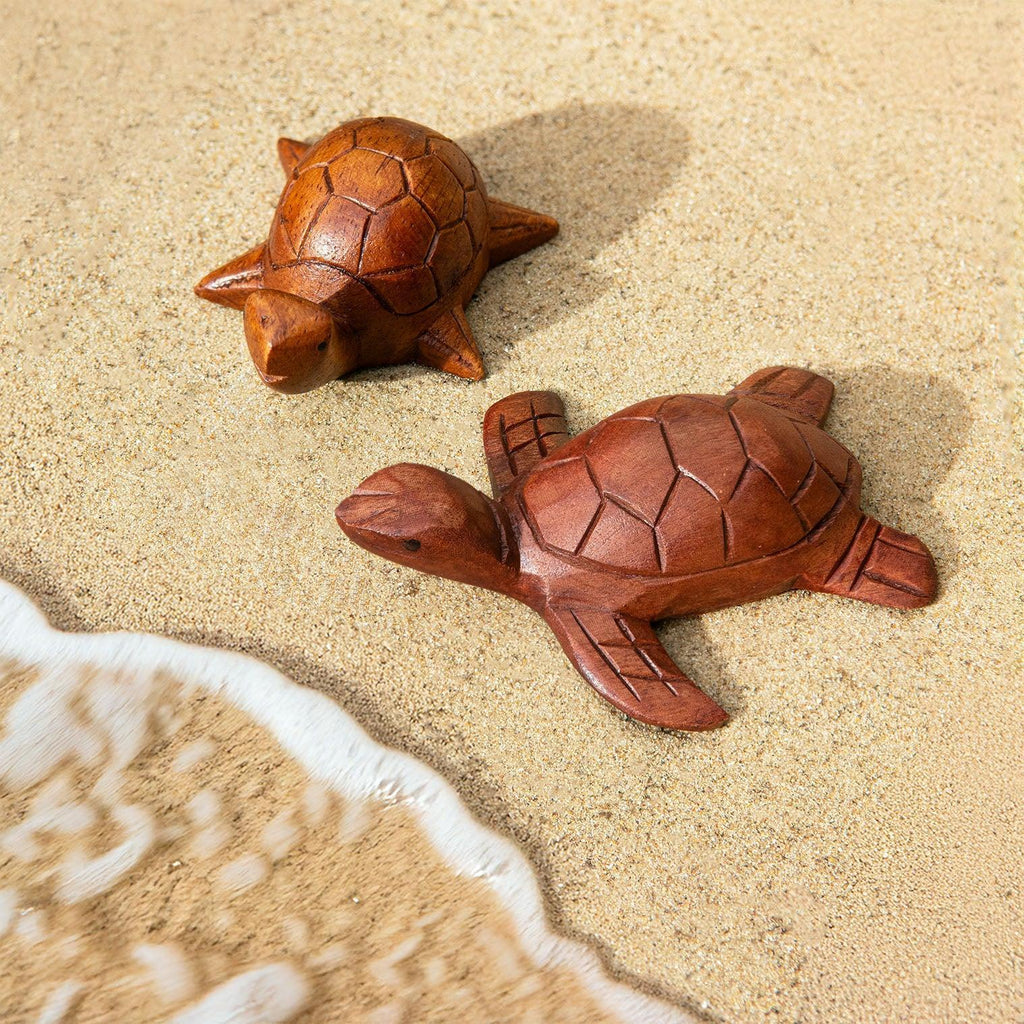 Mini Sea Turtle-Ornaments & Figurines-Siesta Crafts