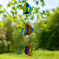 String of Angel Fish Suncatcher-Home Décor-Siesta Crafts