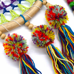 Pom Pom Dreamcatcher-Home Décor-Siesta Crafts