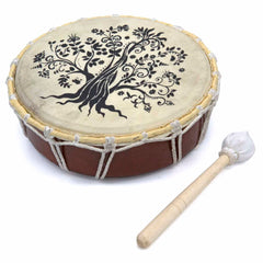 Tree Shamanic Drum-Drums-Siesta Crafts