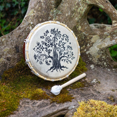 Tree Shamanic Drum-Drums-Siesta Crafts