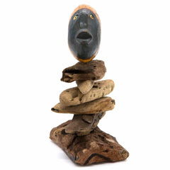 Rustic and Driftwood Fish-Ornaments & Figurines-Siesta Crafts