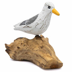 Seagull on Stand-Ornaments & Figurines-Siesta Crafts