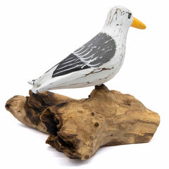 Seagull on Stand-Ornaments & Figurines-Siesta Crafts