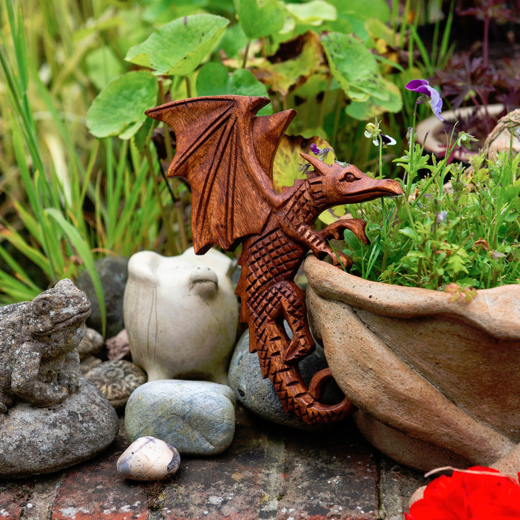 Flying Dragon Plaque-Home Décor-Siesta Crafts