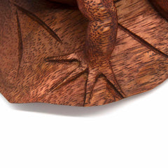 Frog on a Lily Pad-Ornaments & Figurines-Siesta Crafts