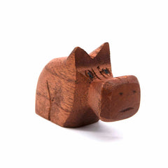 Mini Hippo-Ornaments & Figurines-Siesta Crafts