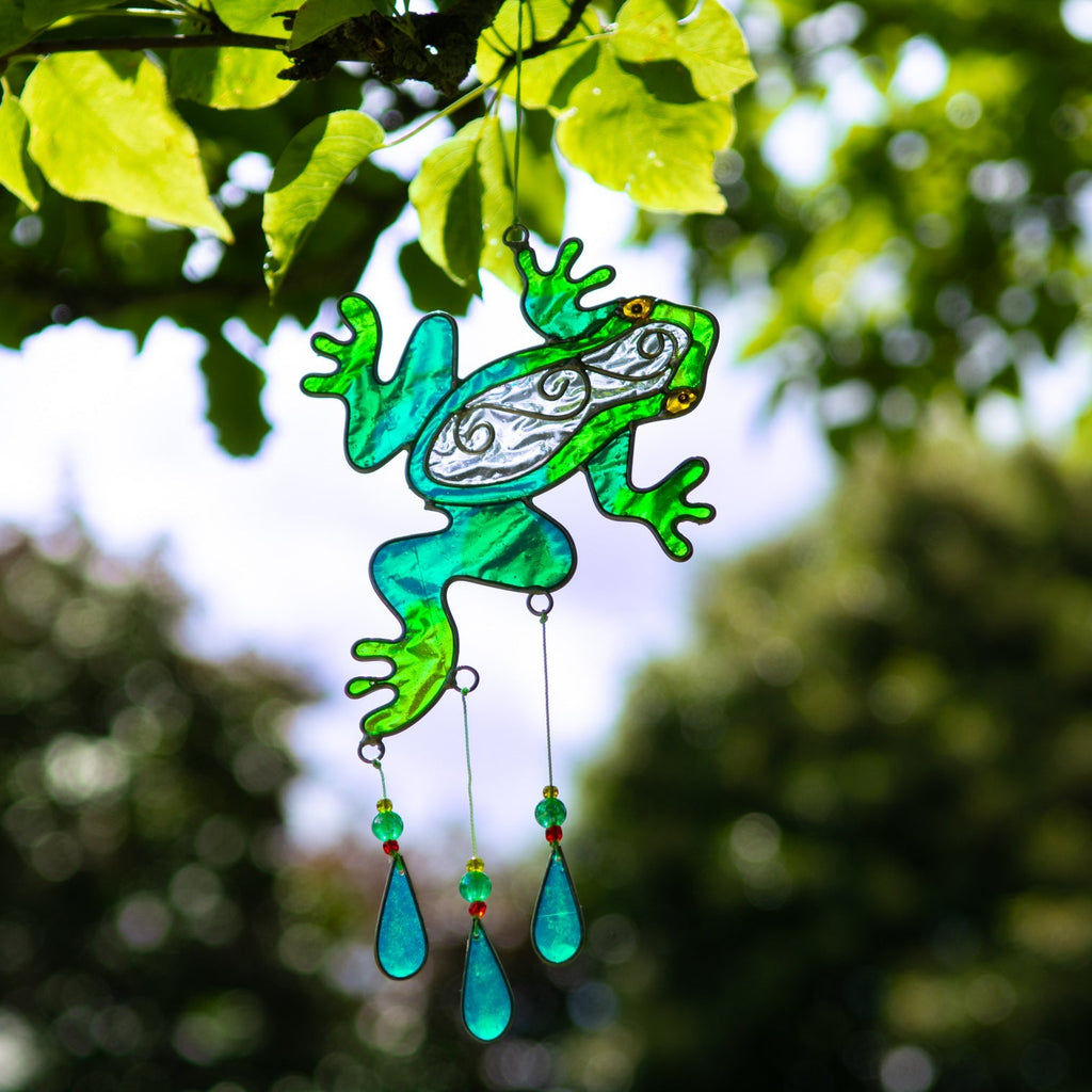 Frog Suncatcher-Home Décor-Siesta Crafts