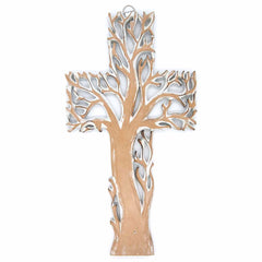Whitewash Tree Cross-Christianity-Siesta Crafts