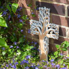 Whitewash Tree Cross-Christianity-Siesta Crafts