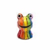 Stripy Pocket Frog-Ornaments & Figurines-Siesta Crafts