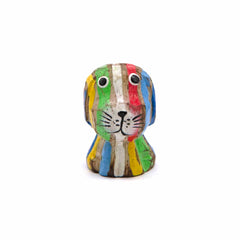 Stripy Pocket Puppy-Ornaments & Figurines-Siesta Crafts