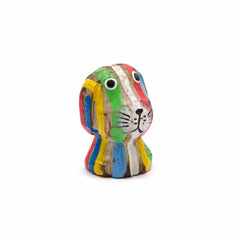 Stripy Pocket Puppy-Ornaments & Figurines-Siesta Crafts