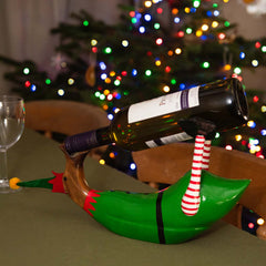 Elf Duck Bottle Holder-Ornaments & Figurines-Siesta Crafts
