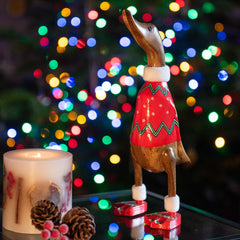 Christmas Jumper Duck-Ornaments & Figurines-Siesta Crafts