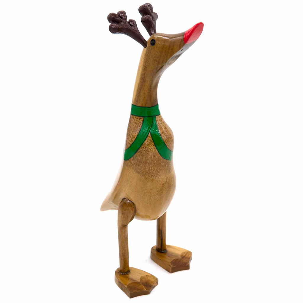 Reindeer Duck-Ornaments & Figurines-Siesta Crafts