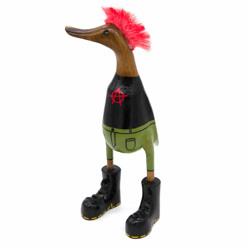 Punk Duck-Ornaments & Figurines-Siesta Crafts