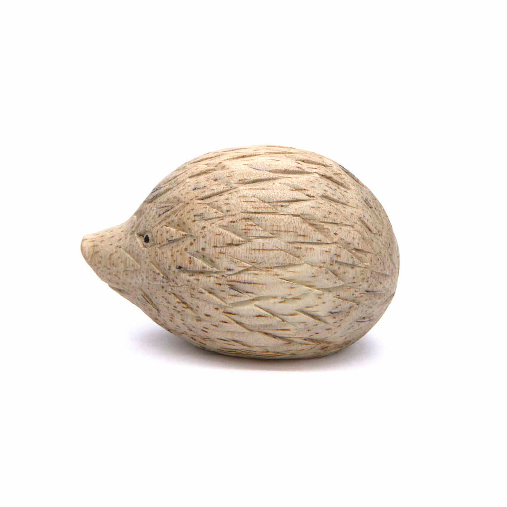 Mini Hedgehog Woodcarving-Ornaments & Figurines-Siesta Crafts