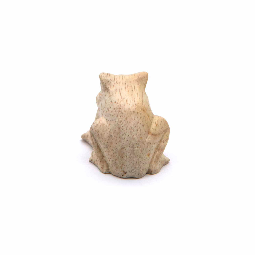 Mini Frog Woodcarving-Ornaments & Figurines-Siesta Crafts