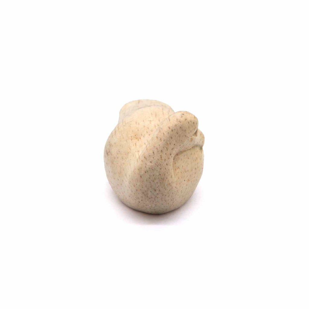 Mini Sleeping Duck Woodcarving-Ornaments & Figurines-Siesta Crafts