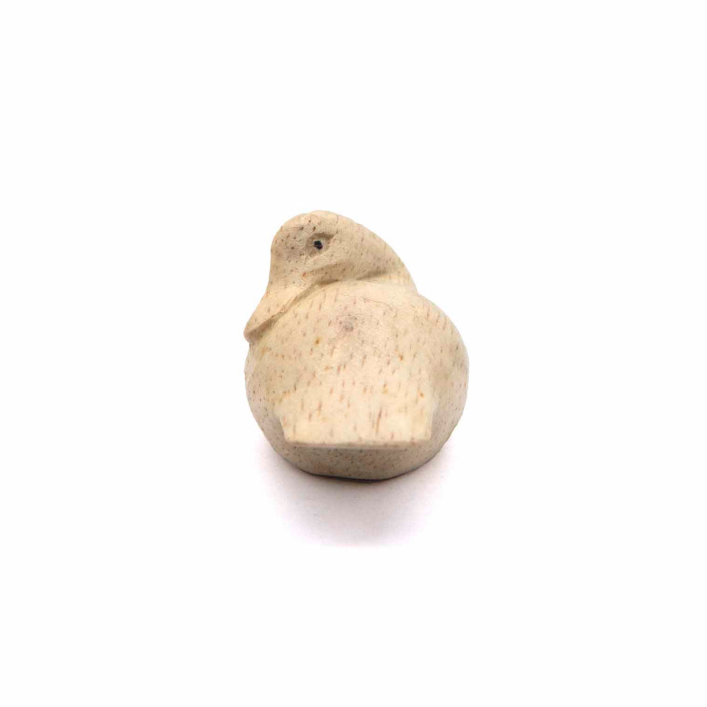 Mini Sleeping Duck Woodcarving-Ornaments & Figurines-Siesta Crafts