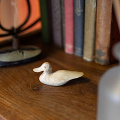 Mini Duck Woodcarving-Ornaments & Figurines-Siesta Crafts