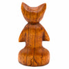 Meditating Cat Woodcarving-Ornaments & Figurines-Siesta Crafts