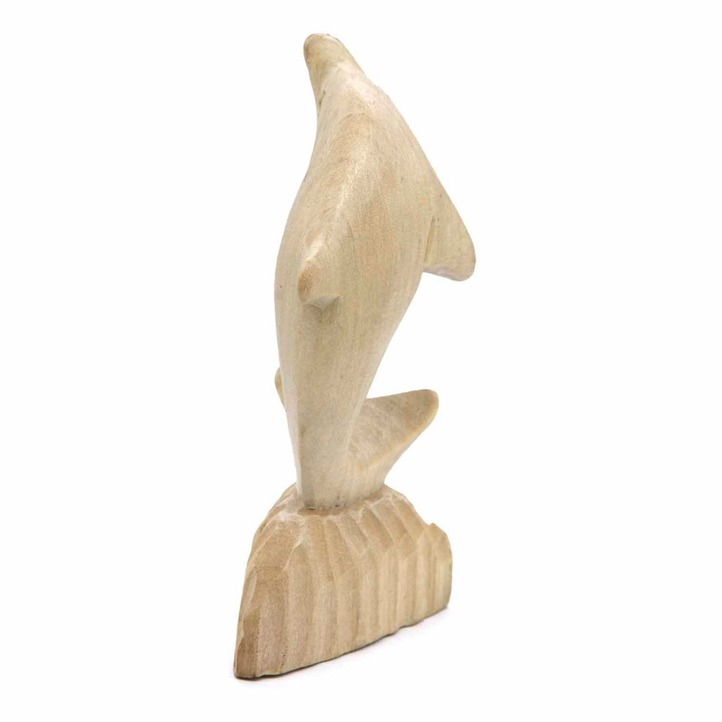 Dolphin Woodcarving-Ornaments & Figurines-Siesta Crafts